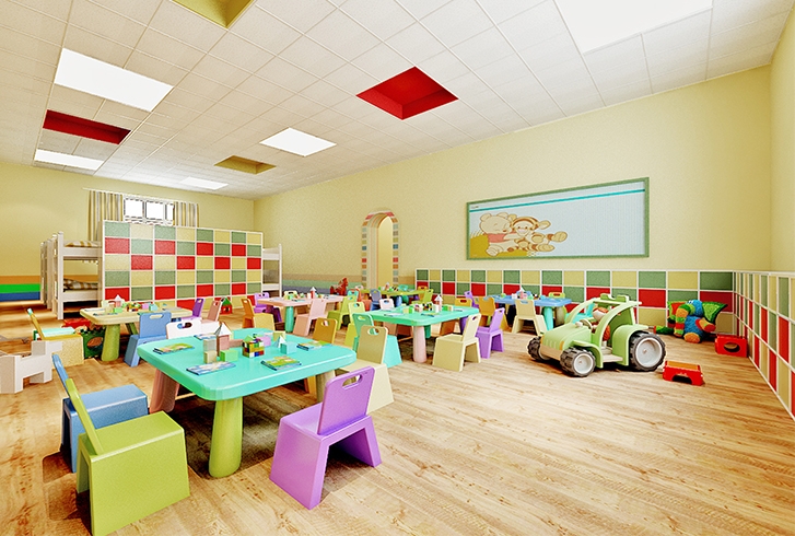 幼兒園石晶鎖扣地板